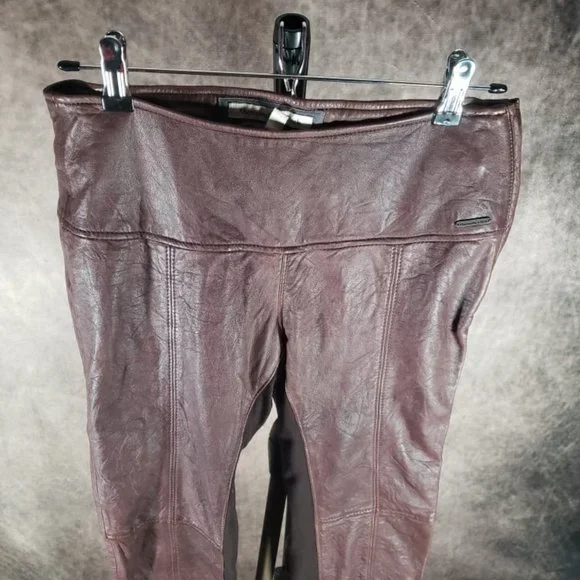 Abercrombie & Fitch Leather Leggings